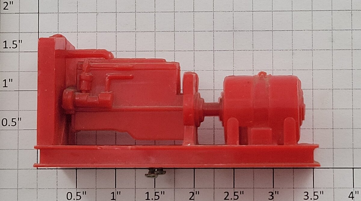 American Flyer 11386 Floodlight Cars Red Generator Load