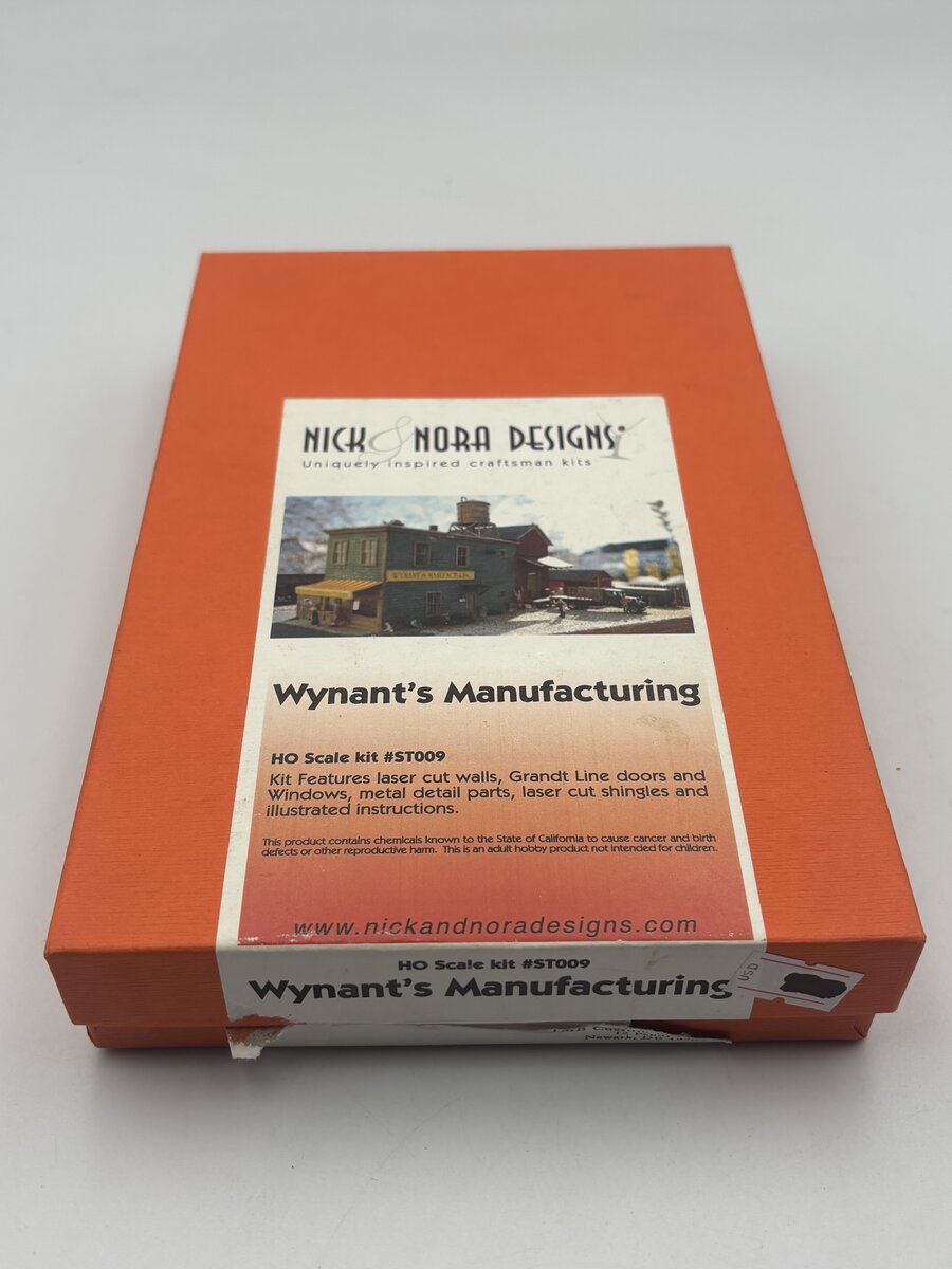 Nick & Nora ST009 HO Wynant's Manufacturing Build Kit