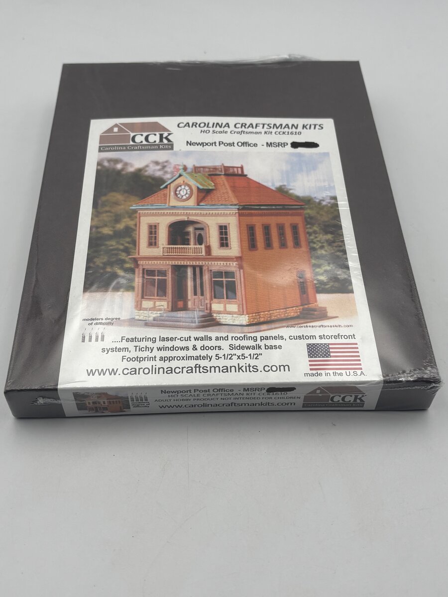 Carolina Craftsman CCK1610 HO Newport Post Office Build Kit