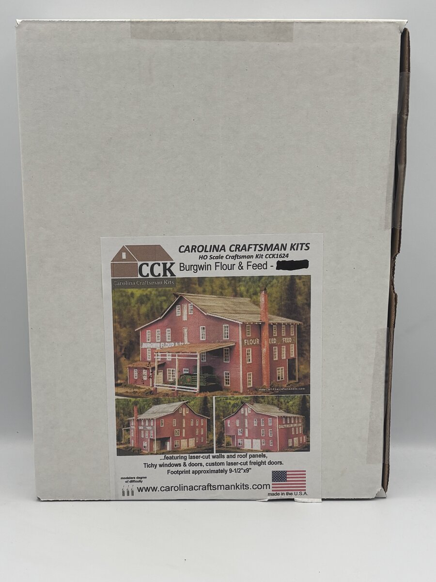 Carolina Craftsman CCK1624 HO Burgwin Flour & Feed Build Kit