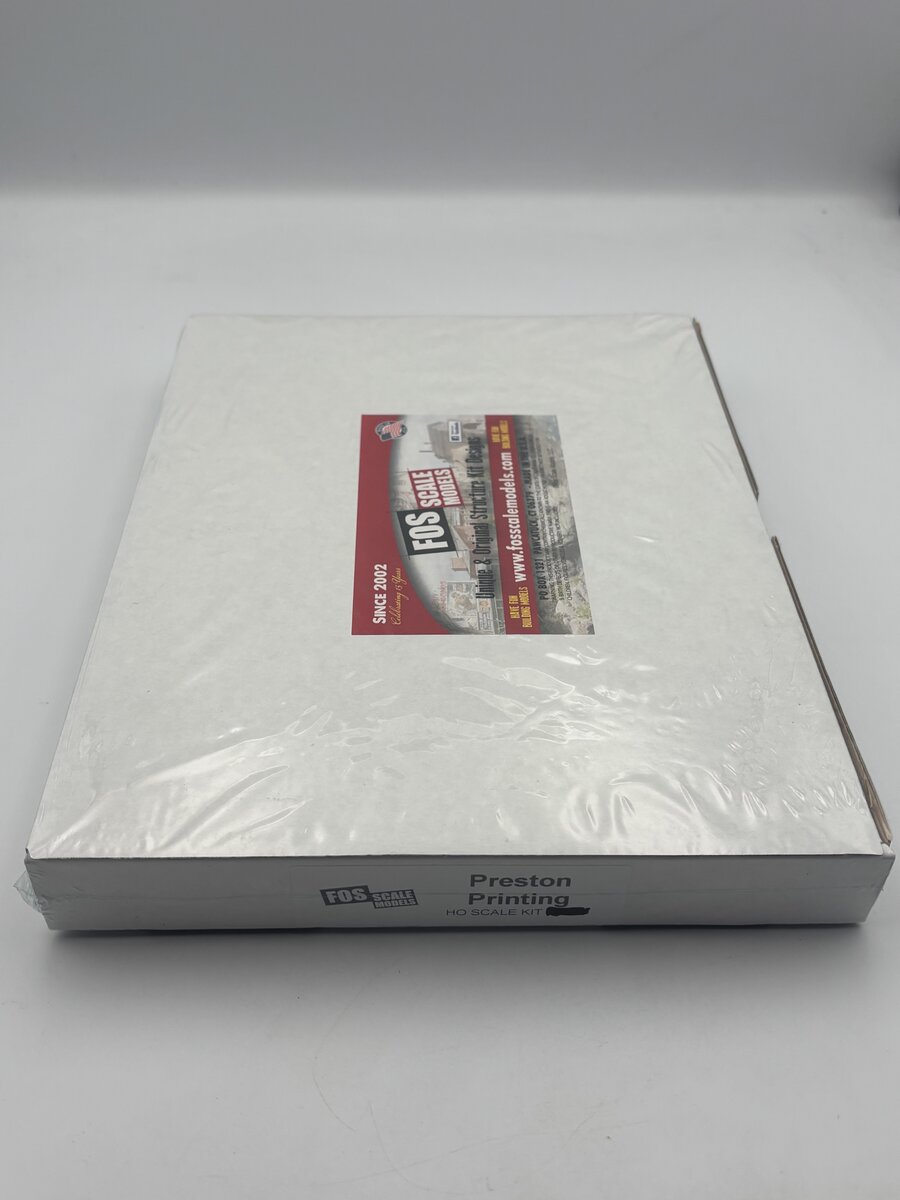 FOS Scale Limited HO Preston Printing Build Kit