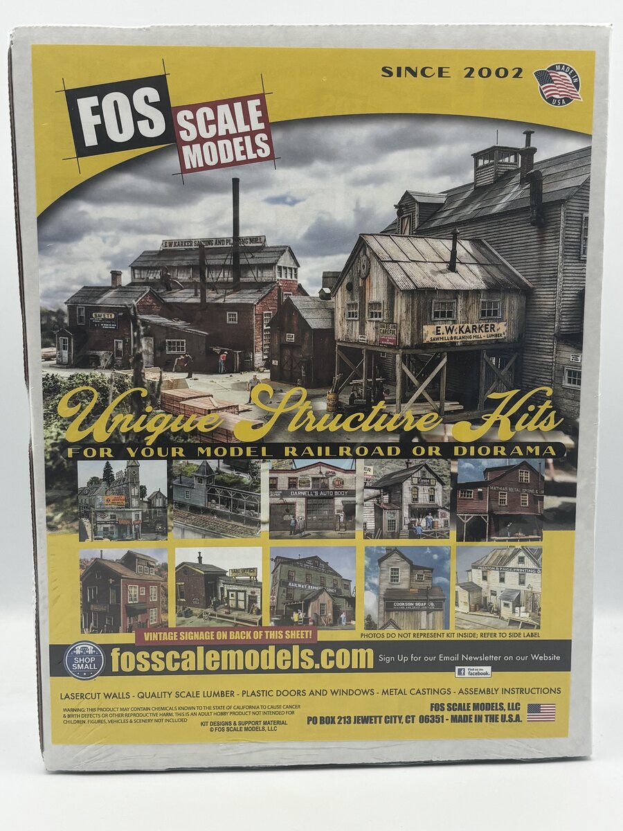 Fos Building FOS Scale Limited HO Wachter Apartments Build Kit – Trainz