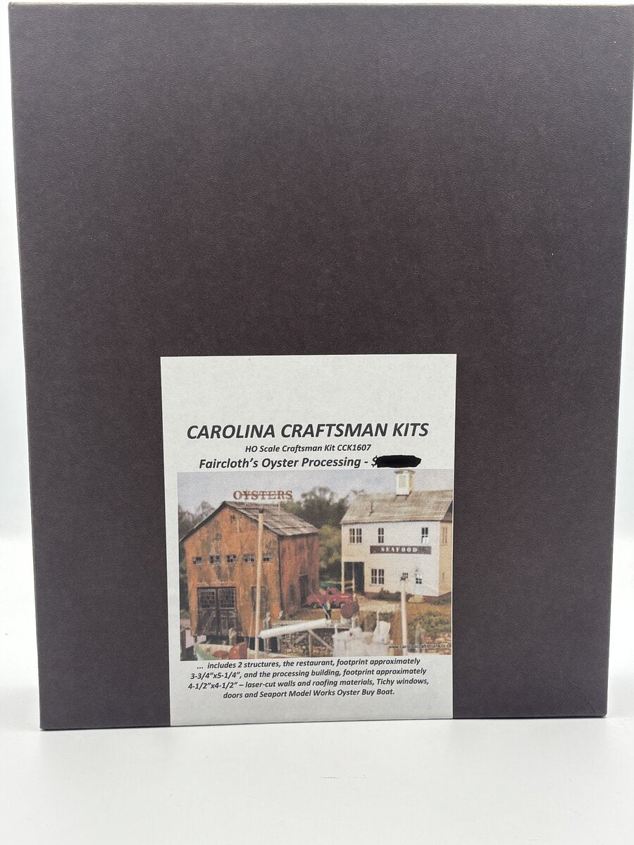 Carolina Craftsman CCK1607 HO Faircloth's Oyster Processing Build Kit