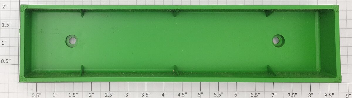 American Flyer PA9986 S Scale Green Burlington CB&Q Gondola Body Shell #9300