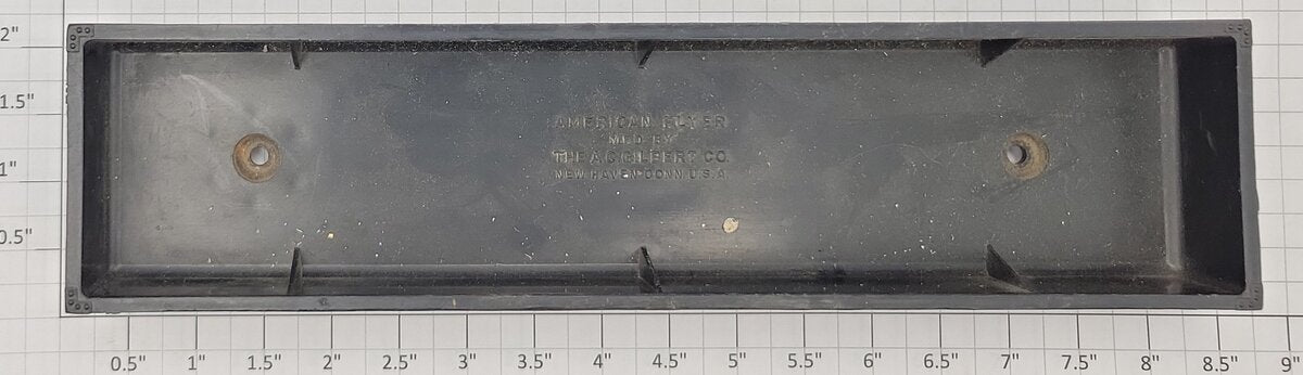 American Flyer PA9986 S Scale Black Norfolk and Western Gondola Body Shell #804