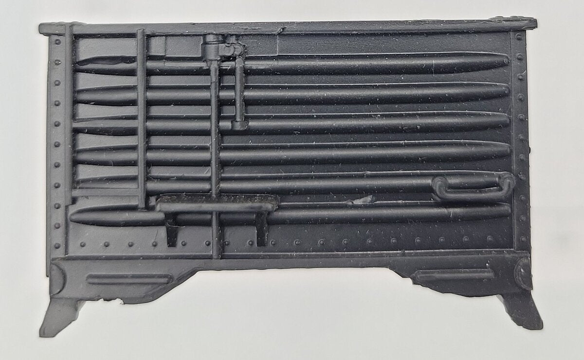 American Flyer PA9986 S Scale Black Wabash Gondola Body Shell #48503