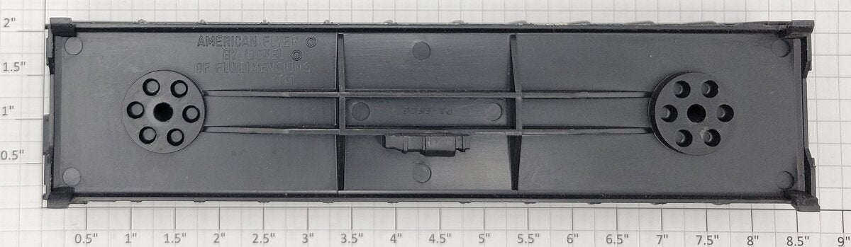 American Flyer PA9986 S Scale Black Baltimore and Ohio Gondola Body Shell #9301