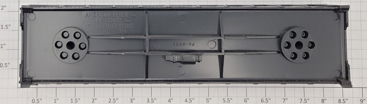 American Flyer PA9986 S Scale Black Southern Gondola Body Shell #9303