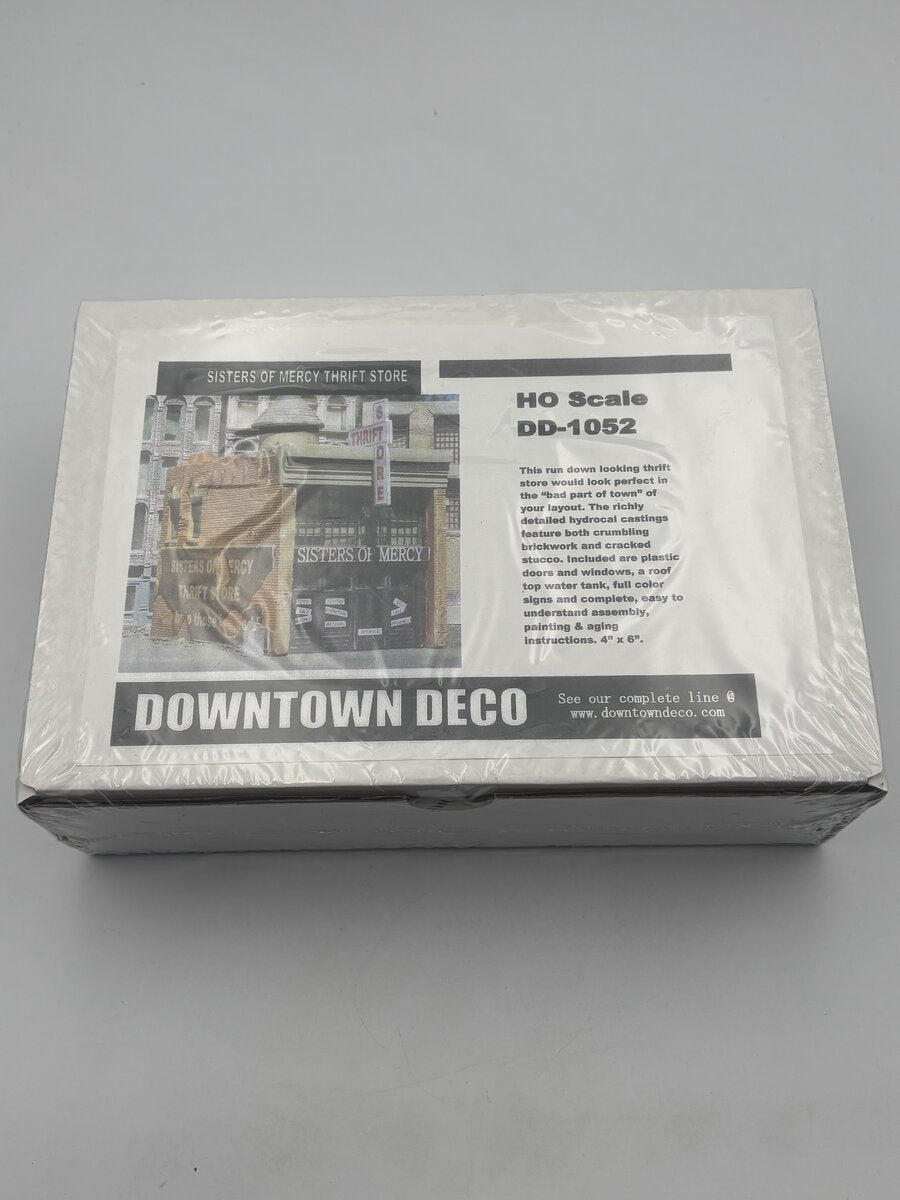 Downtown Deco DD-1052 HO Sisters Of Mercy Thrift Sore Build Kit