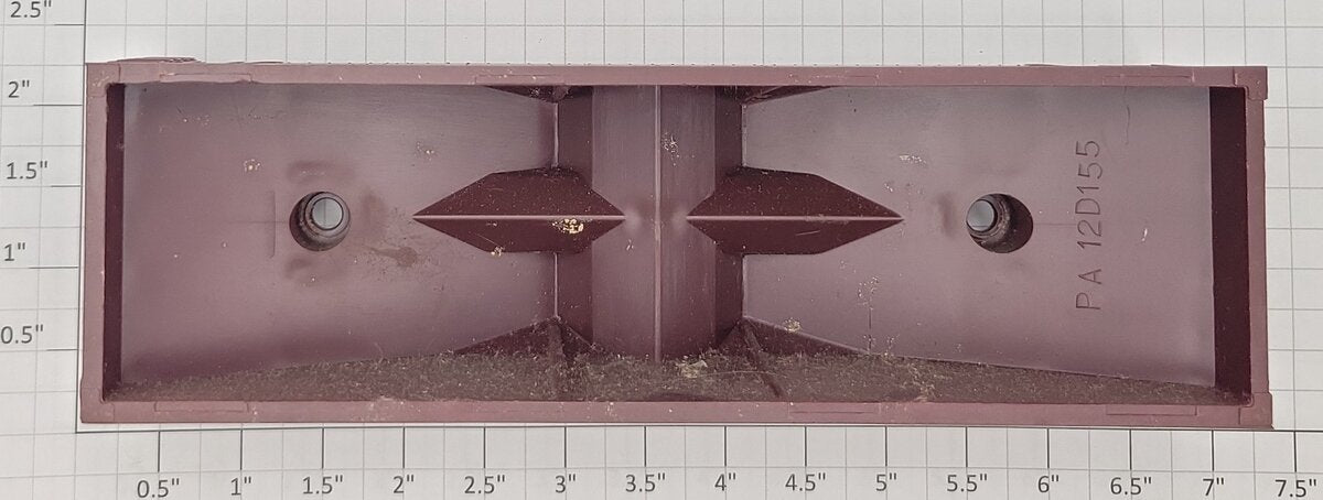 American Flyer PA12D155 Santa Fe ATSF Hopper Car Body Shell #9208