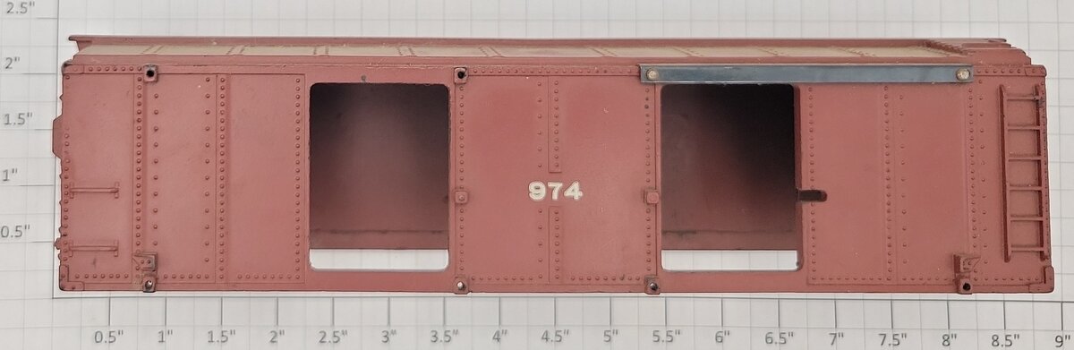 American Flyer PA9966-A American Flyer Lines Box Car Shell #974