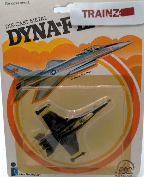 Zee Toys 29360 Rolling Wheels Dyna-Flites Green EL Military Plane Diecast