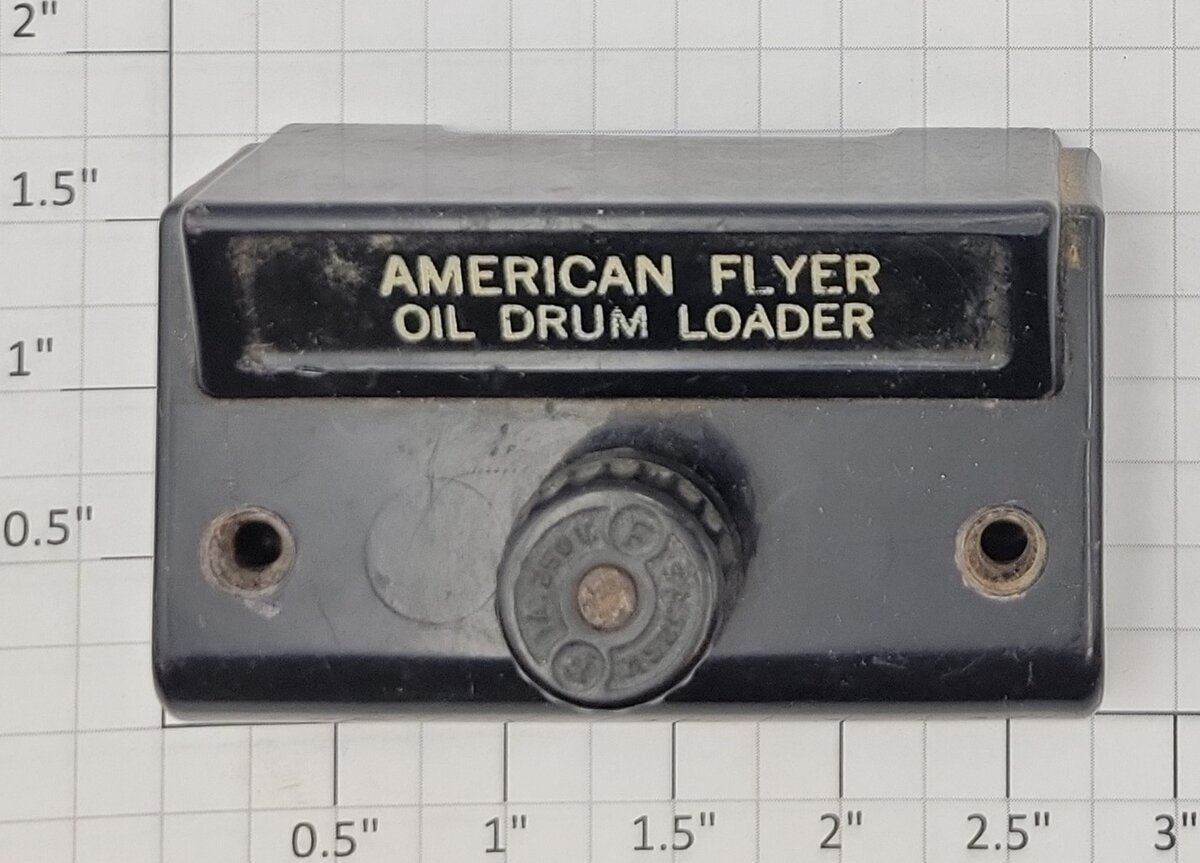 American Flyer XA10961-S S Scale Oil Drum Loader Control Button