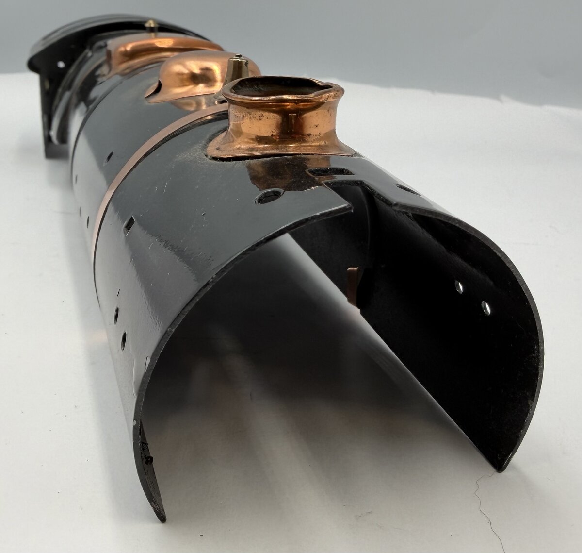 Lionel 385E-87 Repainted Black Locomotive Boiler and Cab with Missing Trim