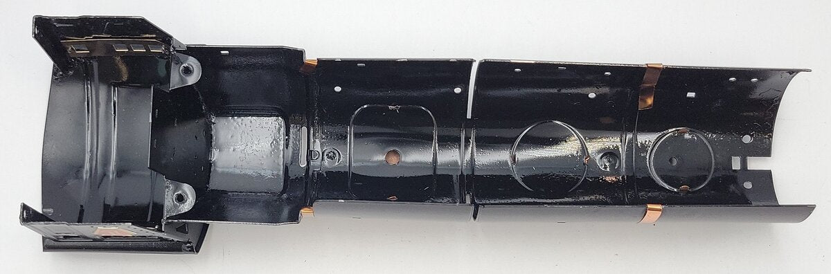 Lionel 385E-87 Repainted Black Locomotive Boiler and Cab with Missing Trim