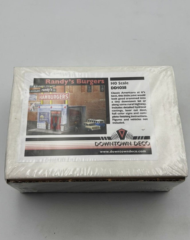 Downtown Deco DD1038 HO Scale Randy's Burgers Build Kit