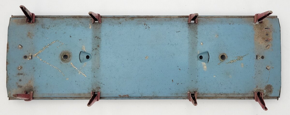 Lionel 511-1A Standard Gauge Blue Prewar Lumber Car Frame without Couplers