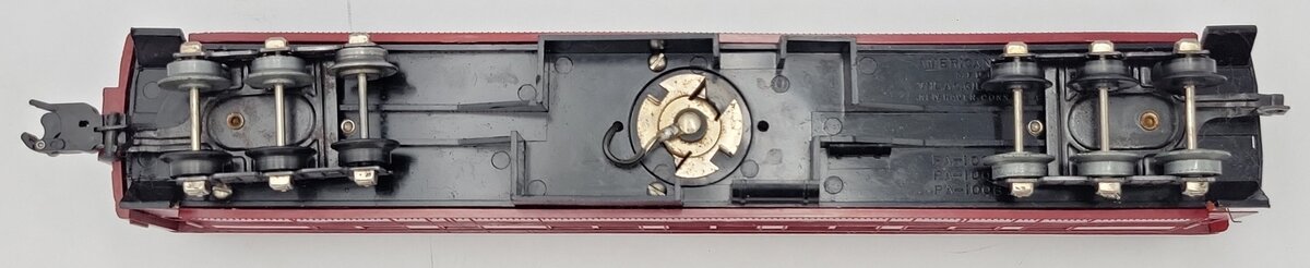 American Flyer 652 S Red Heavyweight Pullman Car Assembly with Missing Coupler