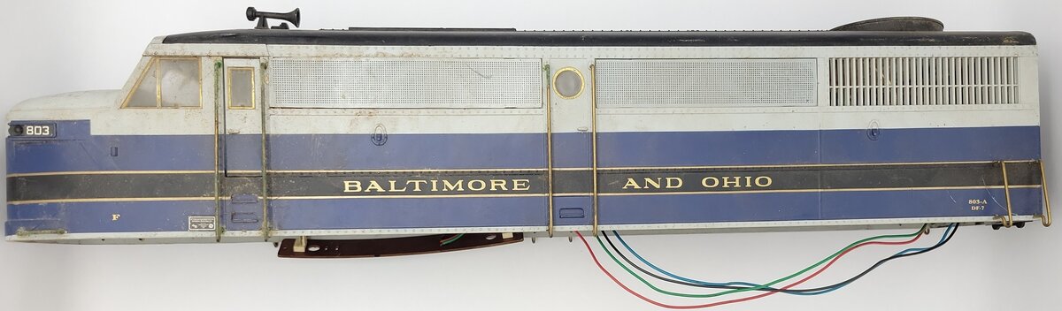Aristo-Craft 22003-1 Baltimore & Ohio FA-1 Powered Diesel Locomotive Shell #803