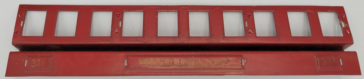 Lionel 337-32 Red Standard Gauge Pullman Car Insert