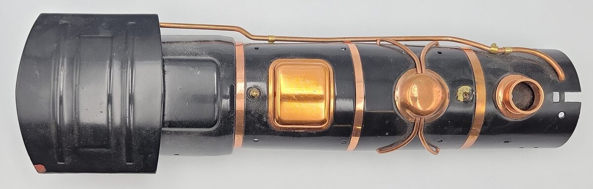 Lionel 385E-37 Repainted Locomotive Boiler and Cab with Some Copper Trim