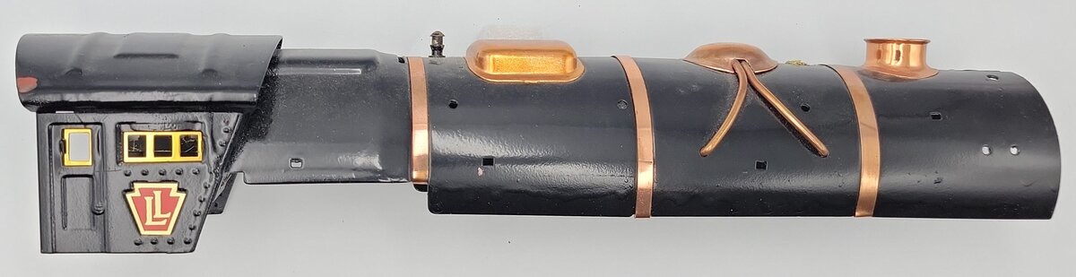 Lionel 385E-37 Repainted Locomotive Boiler and Cab with Some Copper Trim