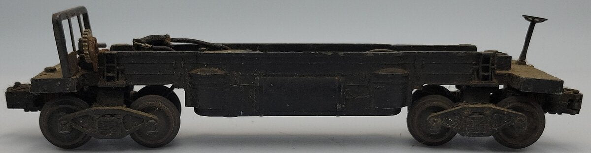 Lionel 3459-4 O Gauge Ore Dump Car Frame with Coil Operating Coupler Trucks