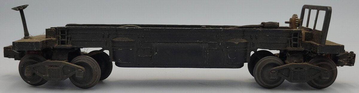 Lionel 3459-4 O Gauge Ore Dump Car Frame with Coil Operating Coupler Trucks