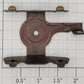 American Flyer XA12A057-B Tin Metal Link Coupler Freight Car Truck Frame