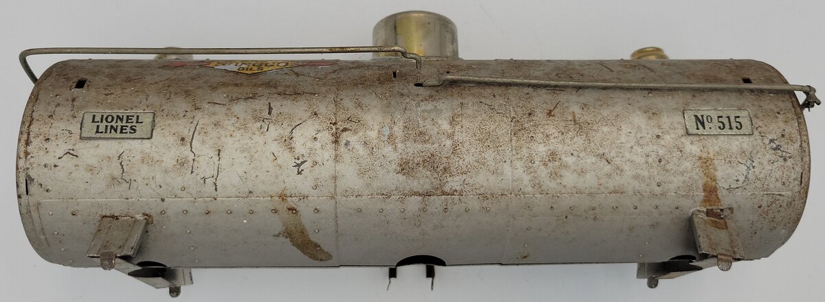 Lionel 515-1 Sunoco Standard Gauge Tank Car Body #515 - Incomplete