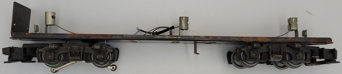 Lionel 404-20 Non-Powered RDC Budd Car Frame w/ Operating Coupler Trucks #400