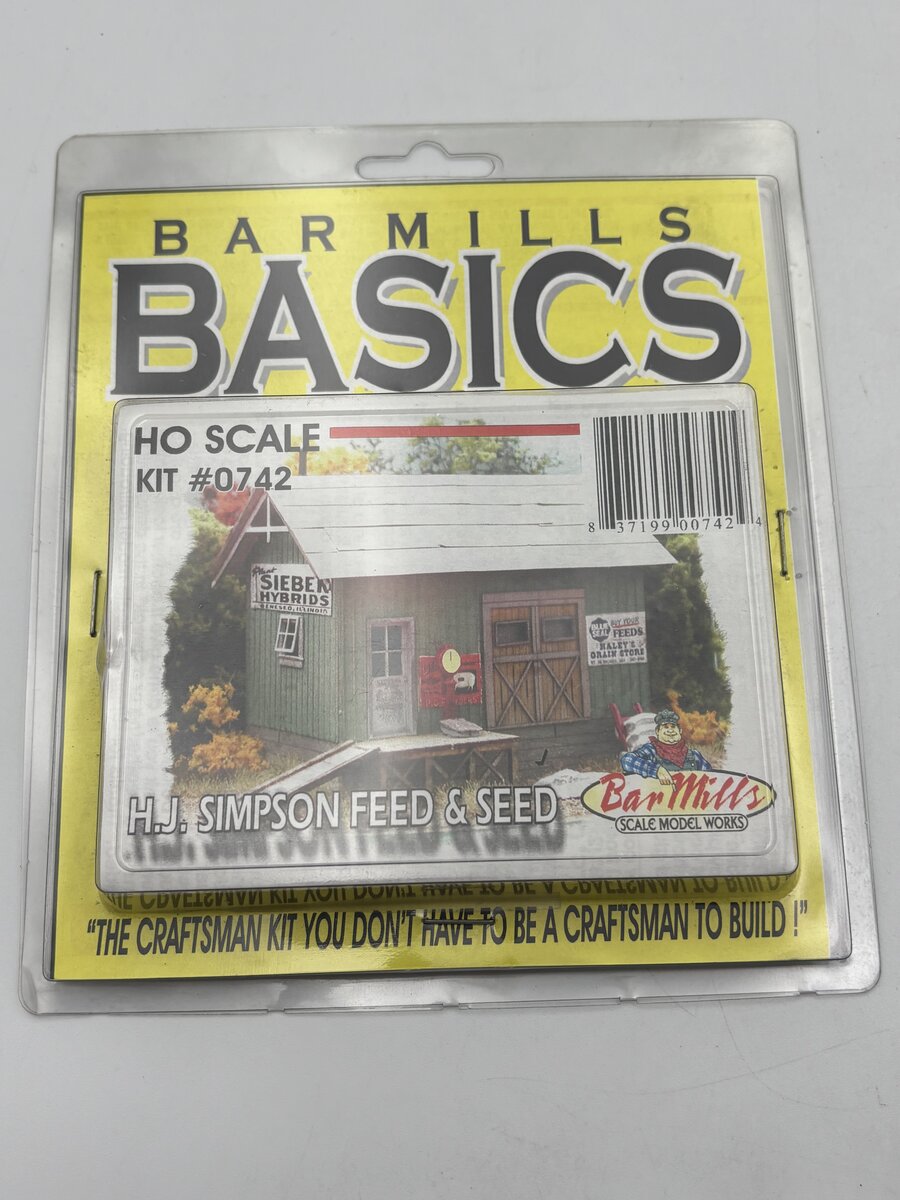 Bar Mills 0742 HO H.J. Simpson Feed & Seed Build Kit