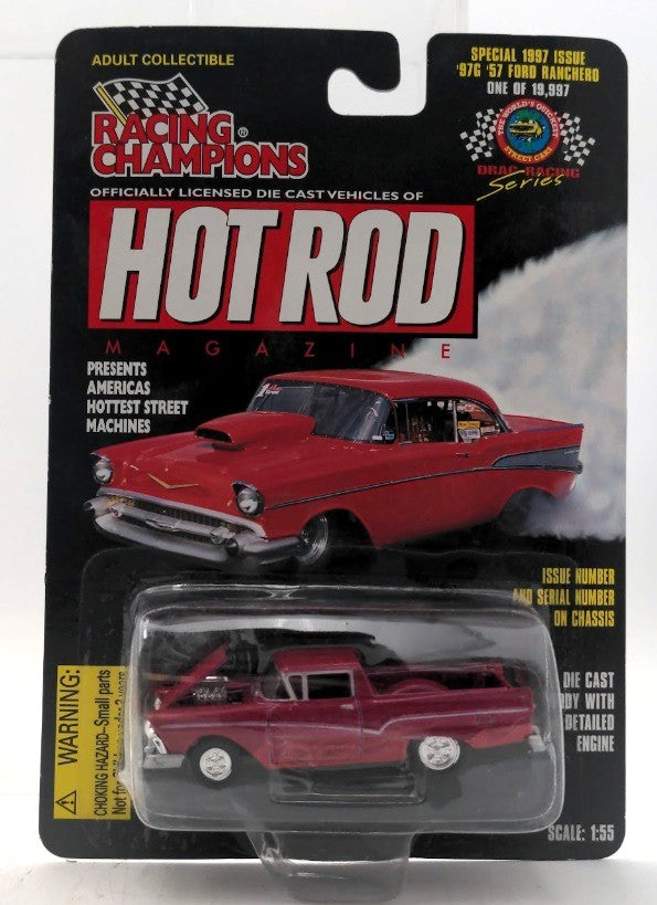 Racing Champions 08900-008130 1:55 Hot Rod Magazine '97G '57 Ford Ranchero