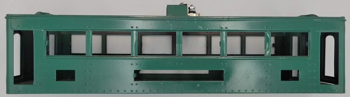Lionel 341-1 Green Pullman Passenger Car Shell without Roof or Trim