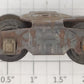 American Flyer XA12A057 Tin Metal Link Coupler Truck w/ Metal & Plastic Wheels