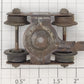 American Flyer XA12A057 Tin Metal Link Coupler Truck w/ Metal & Plastic Wheels