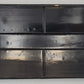 Lionel 514-5 Prewar Repainted Black Box Car Roof with Chips in Paint