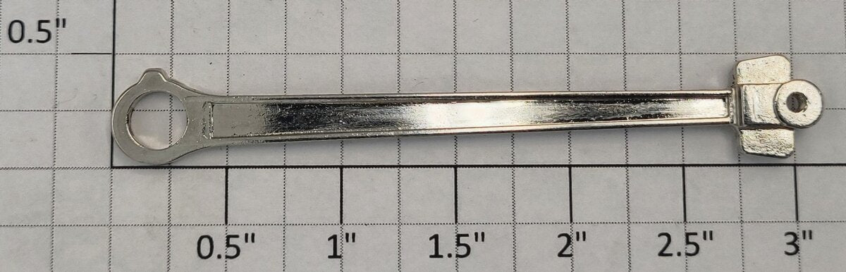 Lionel 700E-42 Nickel Plated Diecast Right Hand Drive Rod