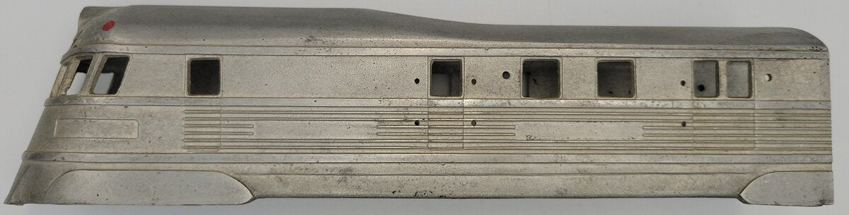 American Flyer 9900 Aluminum Cast Burlington-Zephyr Power Car Shell