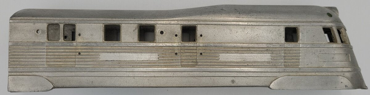 American Flyer 9900 Aluminum Cast Burlington-Zephyr Power Car Shell