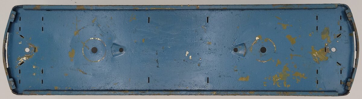Lionel 337-38 Blue Standard Gauge Passenger Pullman Car Frame and Shell