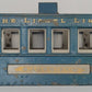Lionel 337-38 Blue Standard Gauge Passenger Pullman Car Frame and Shell
