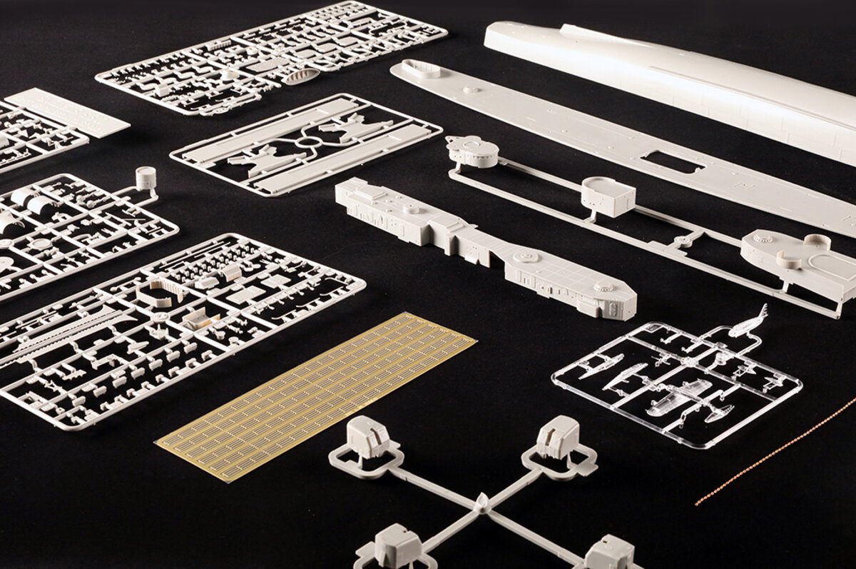 Trumpeter 03722 1:200 USS Stevens DD-479 Fletcher Class Destroyer Ship Kit