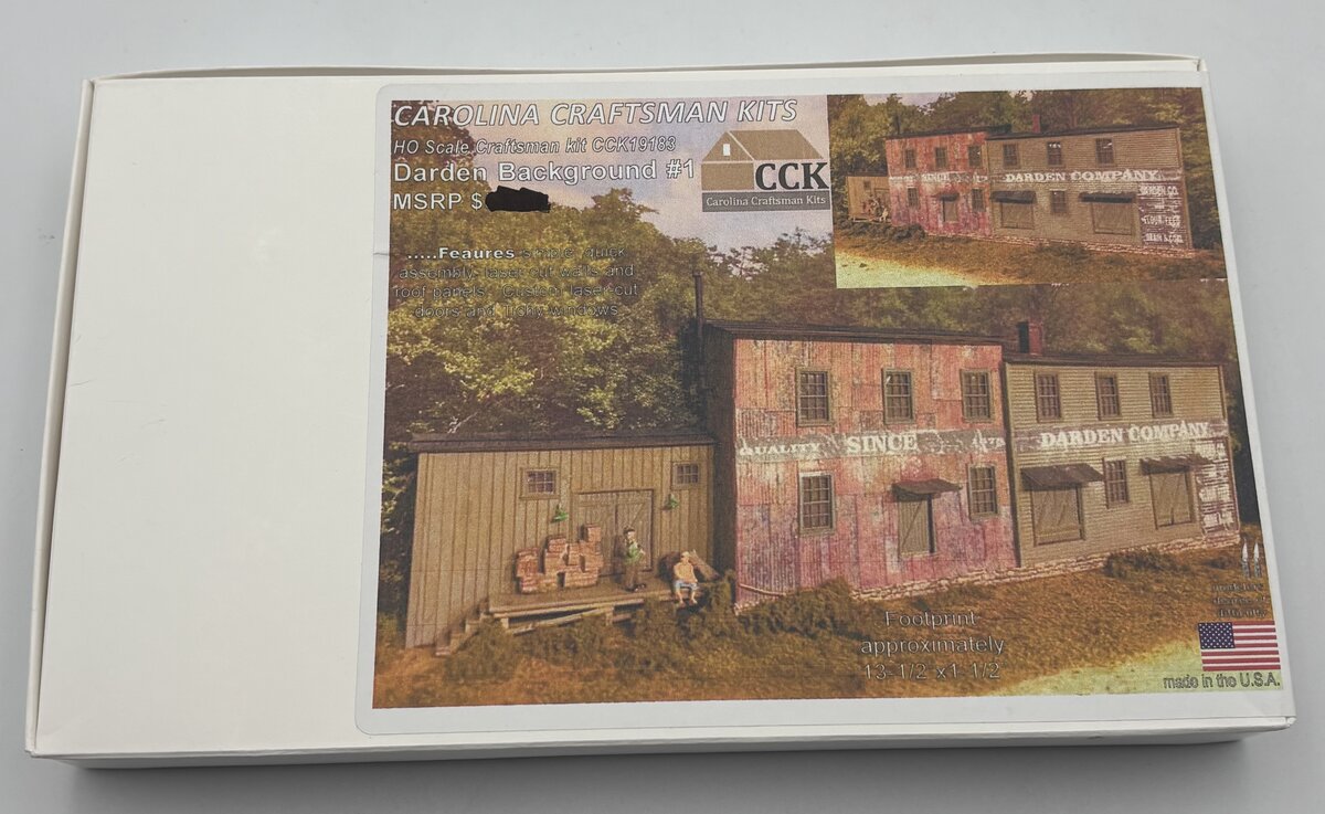 Carolina Craftsman CCK19183 HO Darden Background #1 Build Kit