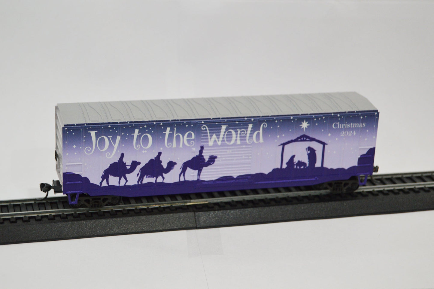 Value Trains USA 10105 HO Joy To The World 2024 50’ 6” ACF Boxcar