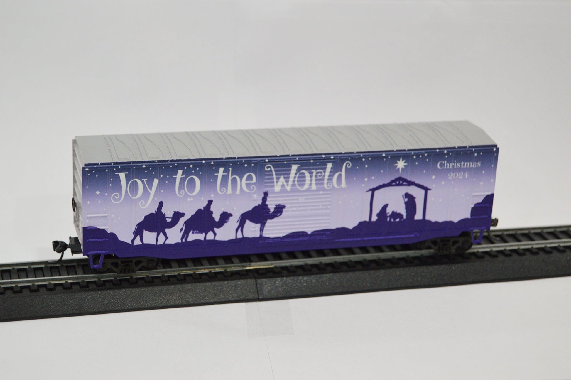 Value Trains USA 10105 HO Joy To The World 2024 50’ 6” ACF Boxcar