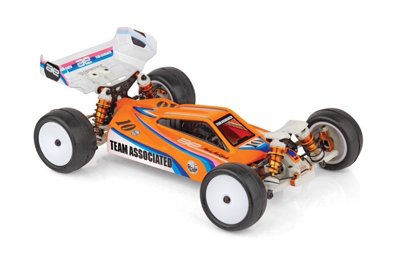Team Associated 90055 1:10 Carpet RC10B84 Classic 4WD Off-Road Electric Buggy