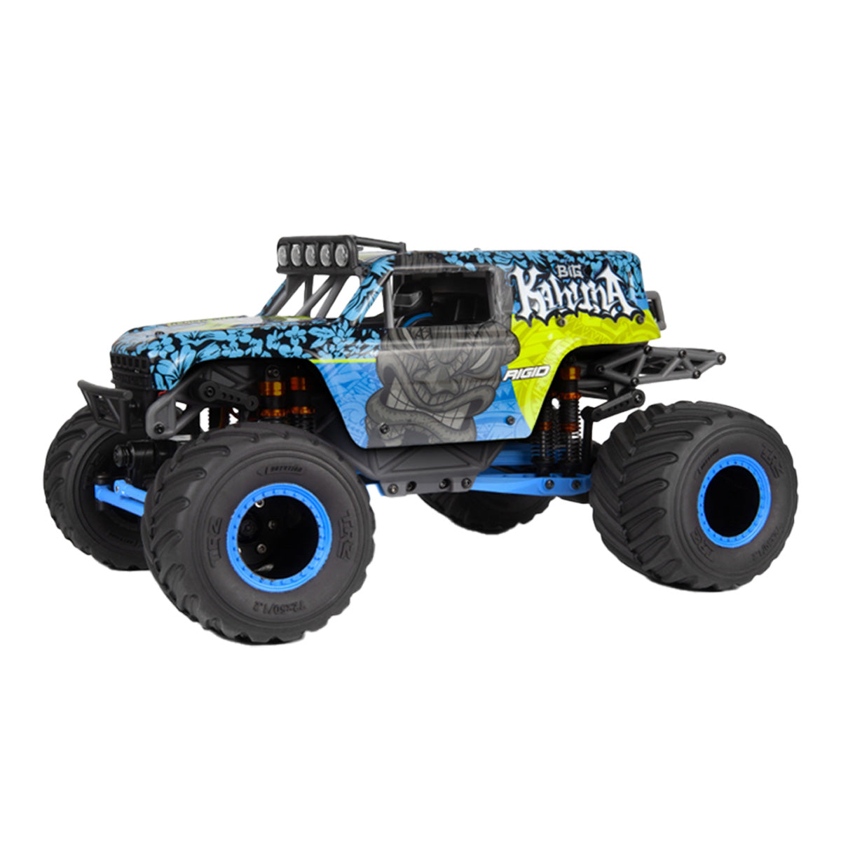 HPI Racing 160807 1:18 Mini King Flux Big Kahuna Ford Bronco 4400 Monster Truck