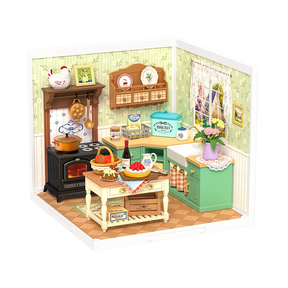 Robotime DW024 Rolife Farmhouse Kitchen DIY Miniature House