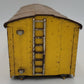 Lionel 514-3 Prewar Standard Gauge Yellow / Brown Boxcar Shell with Missing Trim